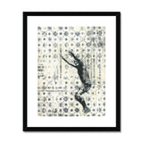 Jumping - Framed & Mounted